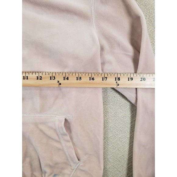 H&M Sweater Womens Small Fleece Hoodie Polyester‎ Full Zip Long Sleeve Velvet - Picture 10 of 16